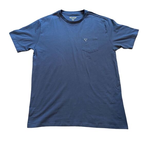 Birddog Indigo Blue Short Sleeve Pocket Size XL Athleisure - Picture 1 of 3